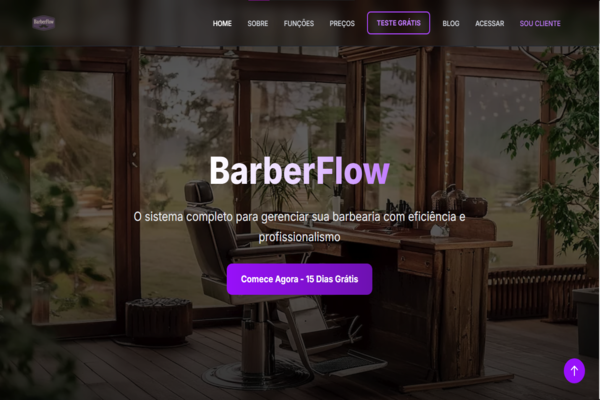 BarberFlow - Tela 1